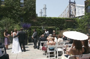 An Event in the Courtyard at The Foundry